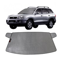 엑스핏 차종별 맞춤형 햇빛가리개, 1세트, 현대 싼타페 (구형)