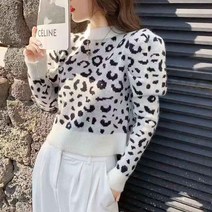 여성 가을 겨울 스웨터 부드러운 니트 꽃 자수 박은빈 아이유 한효주