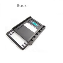 SSD어댑터블랙 범용 25 인치 35 베이 SSD HDD PC 하드 디스크 드라이브 브래킷 어댑터 레일 환경 플라스틱, 한개옵션1, 한개옵션0