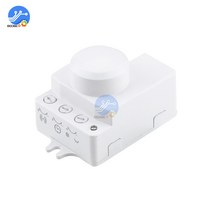 현관센서 인체감지기 센서모듈 모션센서 마이크로파 레이더 센서 스위치 AC 220V 58GHz 인체 모션 유도 LED 조명, 한개옵션0