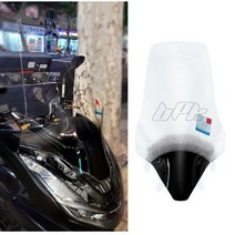 BPK PCX 21 22 23년 롱스크린 77CM 롱 윈드 스크린 바람막이 방풍 쉴드 방한 튜닝