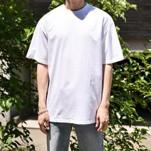 제이브로스 리번 오버핏 트임 반팔티
