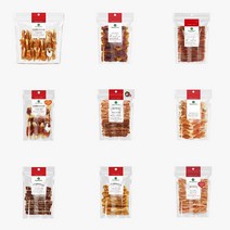 네츄럴코어 간식 강아지 애견 천연 수제 대용량, 치킨&대구스틱(90g)x2개