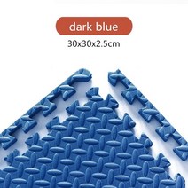 실내자전거매트 30x2.5CM 아기 거품 크롤링 매트 어린이 EVA 교육 완구 부드러운 층 게임 체인 피트니스 벽돌 체육관 카펫 선물, [05] 10Pcs with 10Edge, [05] navy blue