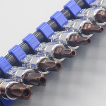 1Pc Torx T10-T50 스타 Pentalobe 스크루 드라이버 비트 소켓 세트 1/4 인치 자동차 손 도구 수리 키트 Cr-, 06 T50