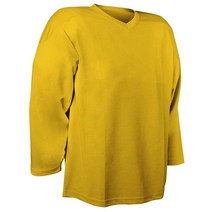CHAMPRO 남성용 표준 Faceoff 성인용 하키 저지147543, Large, Gold, Gold