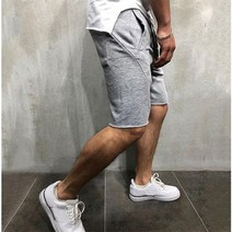 자전거하의 MSCT트렌디한브랜드 운동 반바지 루즈핏 얇은타입 러닝 헬스바지 레저 농구 훈련 5나눔 5부바지