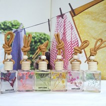 밍블랑 플라워 디퓨저 만들기 diy 키트 방과 후 수업 재료 미니 꽃 방향제 답례품 감사선물, 디퓨저 6개 만들기, 바로 사용 가능한 상품, 라임바질&만다린