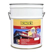 본덱스 목재 방부 방충용 도료 (20L) 목재보호 마감 오일스테인, 검정(조색)