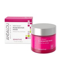안달로우 내추럴 Andalou Naturals 1000송이 장미 로즈워터 마스크 50g, Kombucha Enzyme Exfoliating Ma