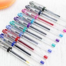 동아 파인테크 캡 0.25 0.3 중성펜 잉크펜, 0.3mm-하늘(36)