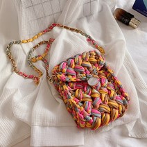 동영상제공 코바늘 가방만들기 키트 미니크로스백 diy가방, 메리골드(미니크로스백), 1개