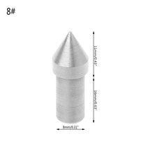 기계선반 부품 미니 선반 기계 용 라이브 센터 골무 드릴 비트 diy 목공 Lathe, 크기 8mm
