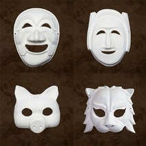 EXmo_탈만들기자재 전통만들기재료 만들기 DIY 미술놀이 공예 통꾸미기 통만들기_+/dldpo/+
