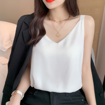 하객룩코디슬리브리스 자켓정장이너티 4컬러민소매여성나시