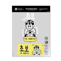 [그림비] 초보운전 스티커 - 남 B