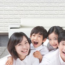 홈쇼핑 압축 폼블럭 벽지 100x45 도배 단열 벽돌 시트지 폼 블록 패널 불럭 시트도배지, 화이트A