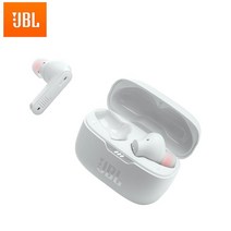 2023 JBL Tune TWS 무선 블루투스 헤드폰 스포츠 게임 음악 헤드셋 서브우퍼 노이즈 캔슬링 이어폰 T230NC, WHITE