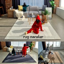 456 방수 워셔블 100x150 포인트 러그 유아 애완견 거실매트 소형 대형 단모 카페트