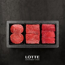 [23년설날][롯데백화점] 고창한우 알뜰세트 1호, 1.2kg, 1세트