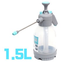 1.5L 압축식 자동 분무기 고압 청소 소독기 소독 분무, 압축분무기 1.5L