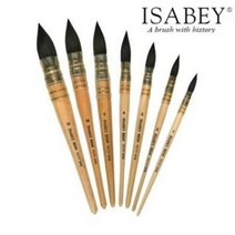 이사베이 6234 수채화붓 담비털 몹브러쉬 낱개 / 옵션선택, 0호