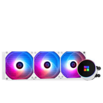 ARGB 수냉쿨러 CPU팬 화이트 올인원 라지에이터 모터, AQUA ELITE 240 블랙 ARGB