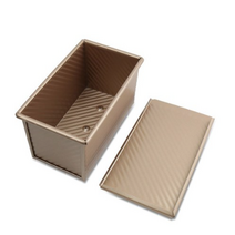 이홈베이킹 줄무늬 샌드위치 식빵틀 + 뚜껑포함 450g, 6개