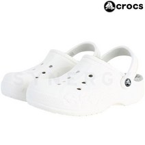 크록스 바야 라인드 클로그 화이트 205969-11H