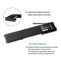 KingSener RZ09-0102 노트북 배터리 Razer 블레이드 14 6400mAh, 한개옵션0