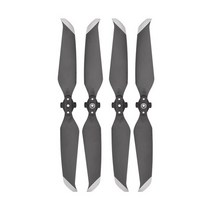 카메라 드론 촬영 2 쌍 저소음 소품 7238f dji mavic air 2 air 2s 용 프로펠러 소음 감소 cw ccw 접이식 소품 액세서리, 실버 팁 프로펠러