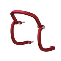 짐벌 범퍼 보호 바 카메라 가드 프로텍터 DJI FPV 콤보 드론 액세서리용 충돌 방지 알루미늄 합금, Red