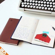 북프랜즈 오피스 주간 스케줄러 핸디 플래너 만년 L, 플래너_네이비