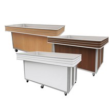 [매대인] 알미늄 이동평대 모음전/HS-001/HS-003/HS-015, 백색 HS-015