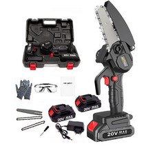 우스틴스 독일미니충전식무선전기톱 6인치충전톱, 1세트(배터리 2개), 1개