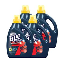 비트 스트롱세븐 액체 세탁세제 용기 3L 일반용 x4개 액체세탁세제, 4개