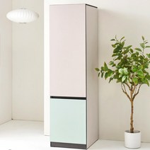 파스텔 신혼옷방 틈새공간 도어옷장 커플옷장 아파트