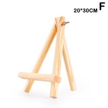 이젤 나무 디스플레이 스탠드 데스크탑 삼각대 미술 특별 디스플레이 스탠드 귀여운 데스크탑, f