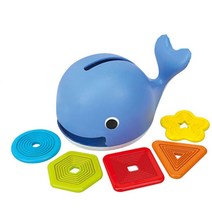 고래 구멍 색깔 도형 끼워 넣기 장난감 블럭넣기 14개월 모양넣기 여자아기 뒤뇌발달 놀잇감