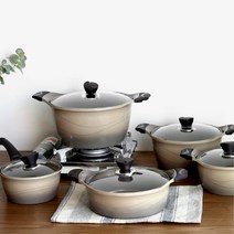 카라반 리조트 펜션 세라믹 코팅냄비 유리뚜껑 행사용 주방 선물 혼수 신혼, 상세페이지참조, 델라 세라믹냄비 24전골