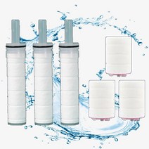 퓨어레인 주방수전 PR-305 303 PR-303RF PR-305MF /3개입 정수필터 주방필터 녹물필터 싱크헤드 핸들필터 녹물제거 리필필터, PR-305 자바라 본품 X 1개
