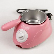 초콜릿 싱글팟 멜팅 중탕기 셀프 발렌타인 수제 초코 스토어, 핑크