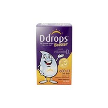 D-Drops 디 드랍스 부스터 리퀴드 비타민 D3 600 IU 100 드롭 2.6 ml