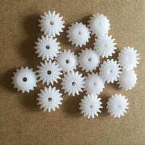 베벨기어 베벨기어박스 S162A 0.5M 베벨 피니언 16 1.9mm 조리개 플라스틱 기어 DIY 장난감 부품 액세서리 직경 11.4mm, 16 치아, 100pcs