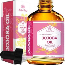 Leven Rose 미국 레븐로즈 냉압착 비정제 호호바 오일 JojobaOil 118ml 1팩