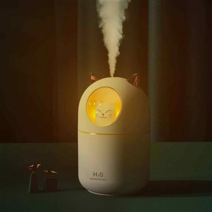 탁상용 USB 야옹이 가습기, 핑크