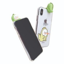 옴팡이 퐁퐁 피규어 투명 젤리 갤럭시 A3 A5 A6 A7 A8 A9 A10 A50 A90 5G 휴대폰 케이스
