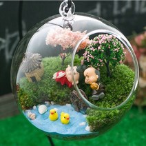 PVC원형돔/ 테라리움(반쪽용기)/철거치대, 원형PVC돔(10cm)