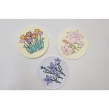 물을 흡수하여 부피가 커지는 귀여운 스펀지 수세미, 3개, 1개입