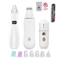 ems radio frequency rf 블랙헤드 리무버 스킨 스크러버 적외선 바디 슬리밍 마사지 캐비타시온 갈바니카 클리닝 페이스 뷰티, 3pcs02